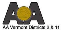 AA Vermont District 2 & 11 Logo